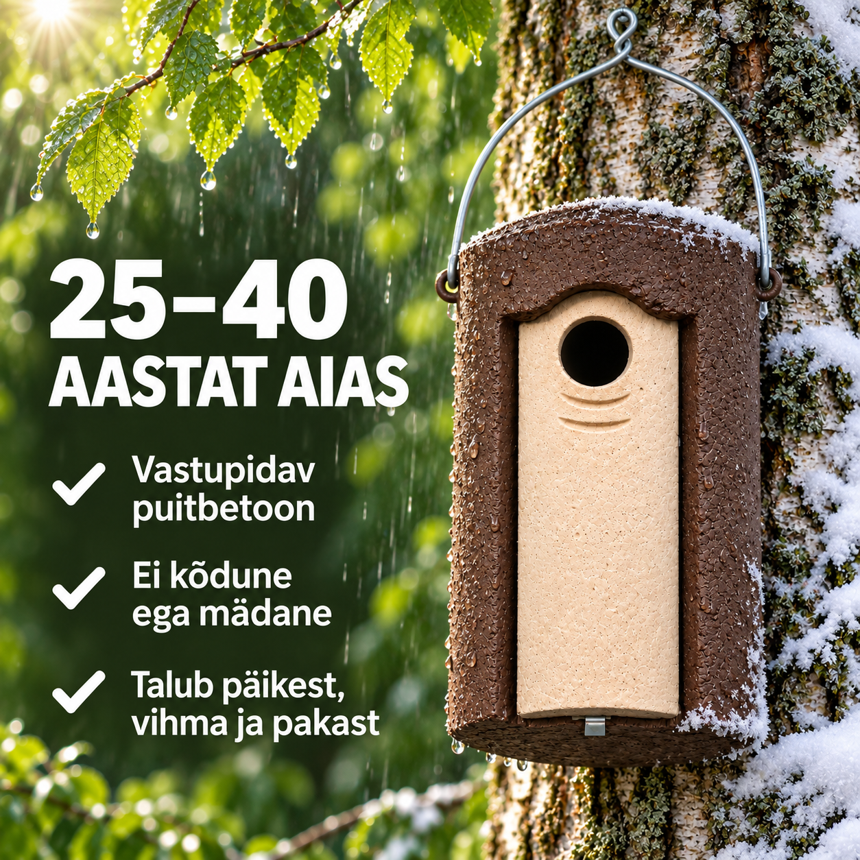 Kultainen nenäpesälaatikko 3S