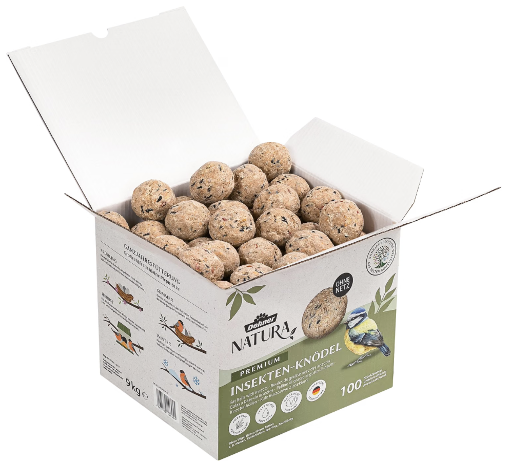 Öko Rasvapallid PUTUKARASVAGA- 9kg (100tk)- Hulgipakend soodushinnaga!