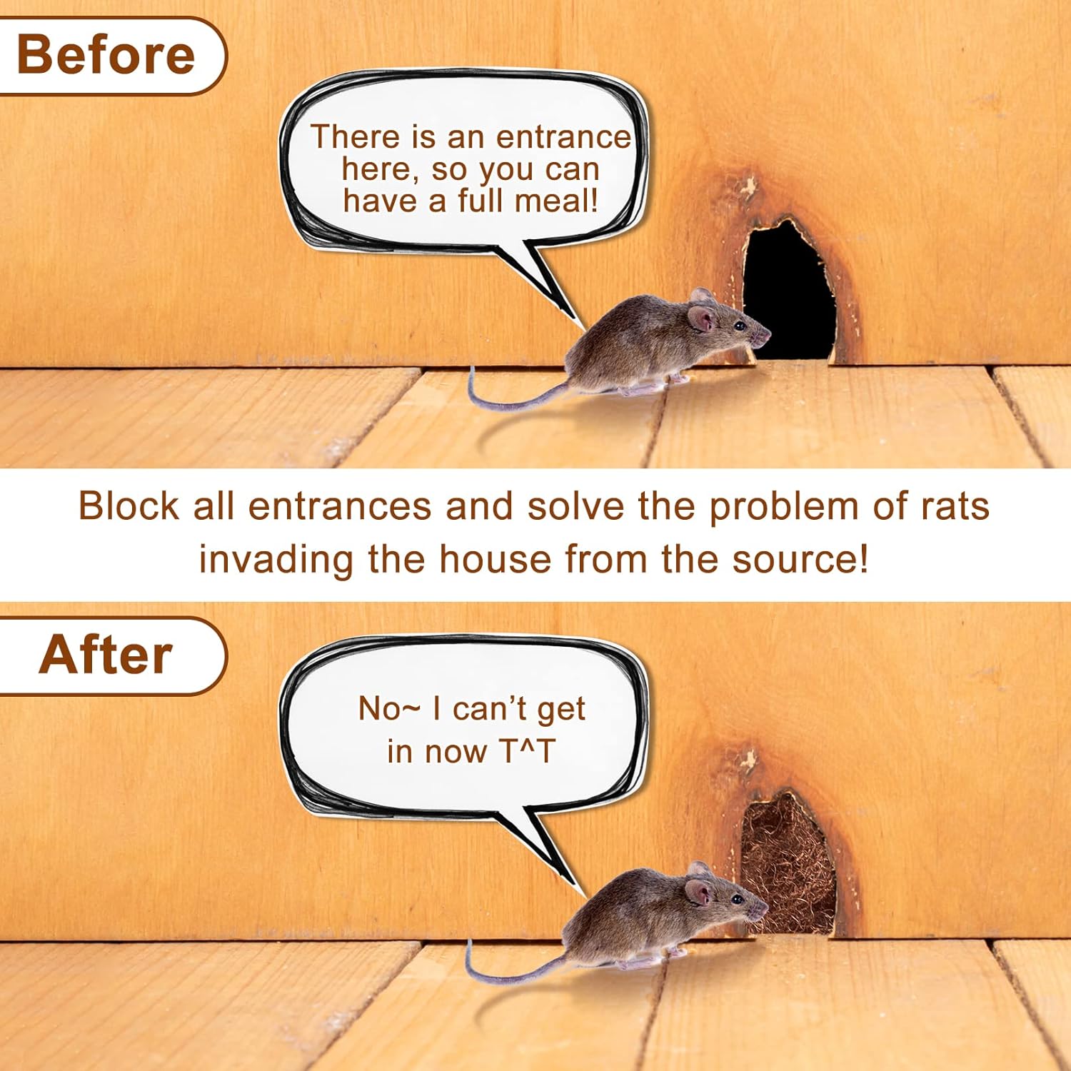 Kahekihiline vasest võrksukk nälkjate ja tigude vastu 127mm x 6m