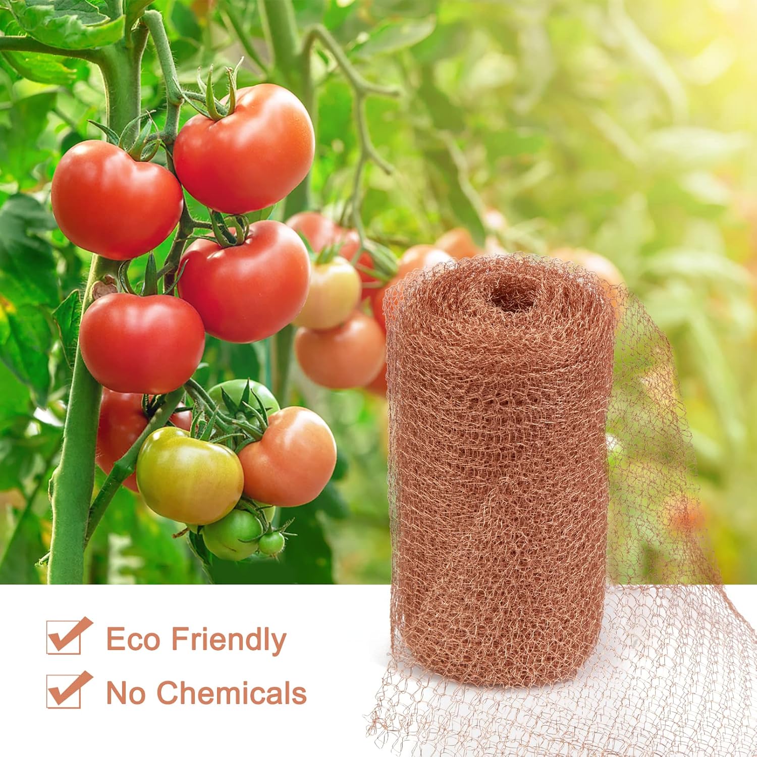 Kahekihiline vasest võrksukk nälkjate ja tigude vastu 127mm x 6m