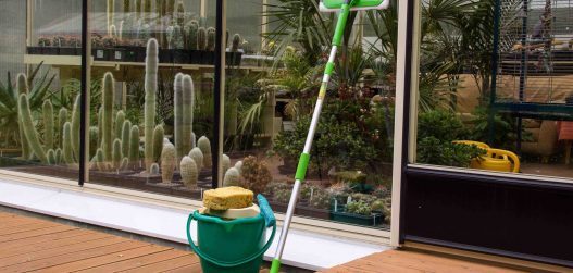 kasvuhoone puhastamine sügisel