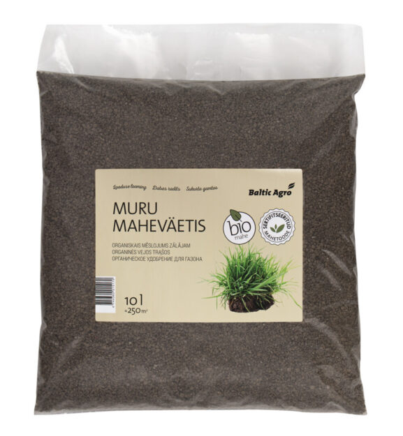 orgaaninen nurmikon lannoite_10L