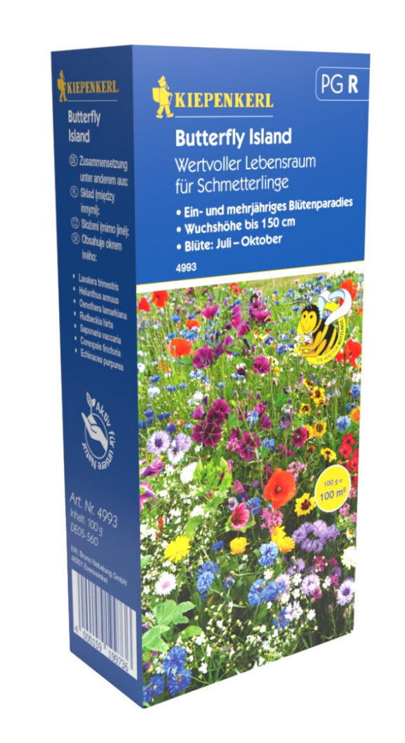 Kukkasiementen sekoitusu_perhosten saari